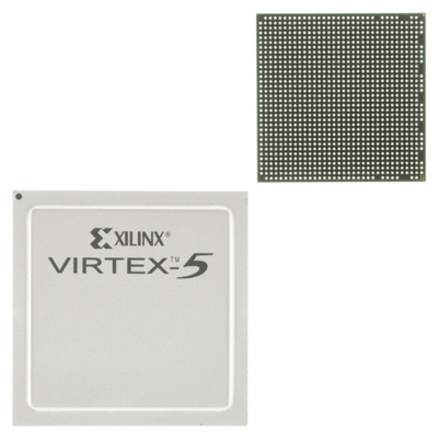 Интегральные схемаы ICs I/O 665FCBGA XC5VLX50T-2FFG665I IC FPGA 360